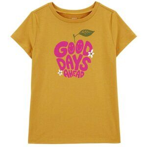 NWT. CARTER'S Girls Good Days Ahead Graphic Tee. Size L (10/12)